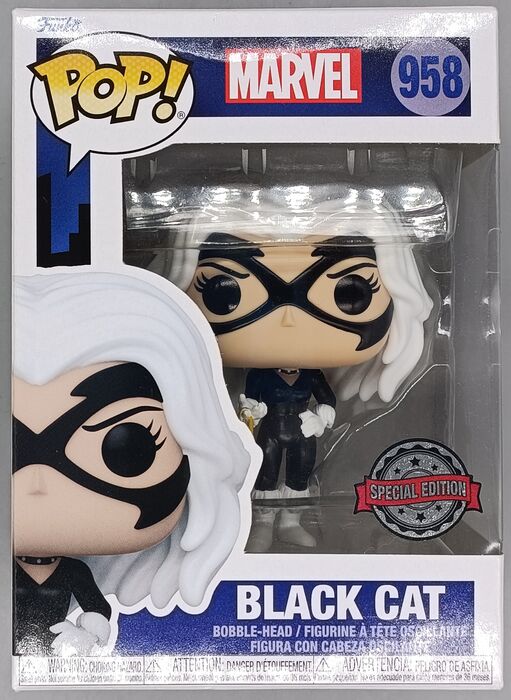 958 Black Cat - Marvel - Box Damaged Funko POP Funko