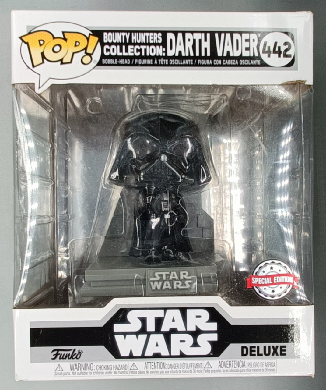 442 Bounty Hunters Collection: Darth Vader Deluxe Star Wars Funko POP - Box Damaged Funko