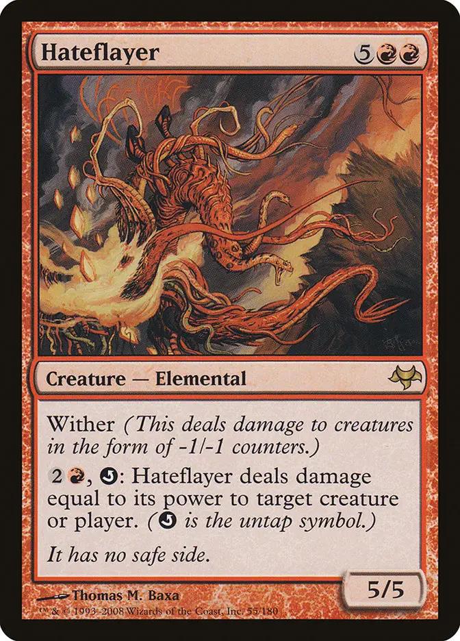 55 - Hateflayer - Eventide - Normal - Magic: The Gathering Card