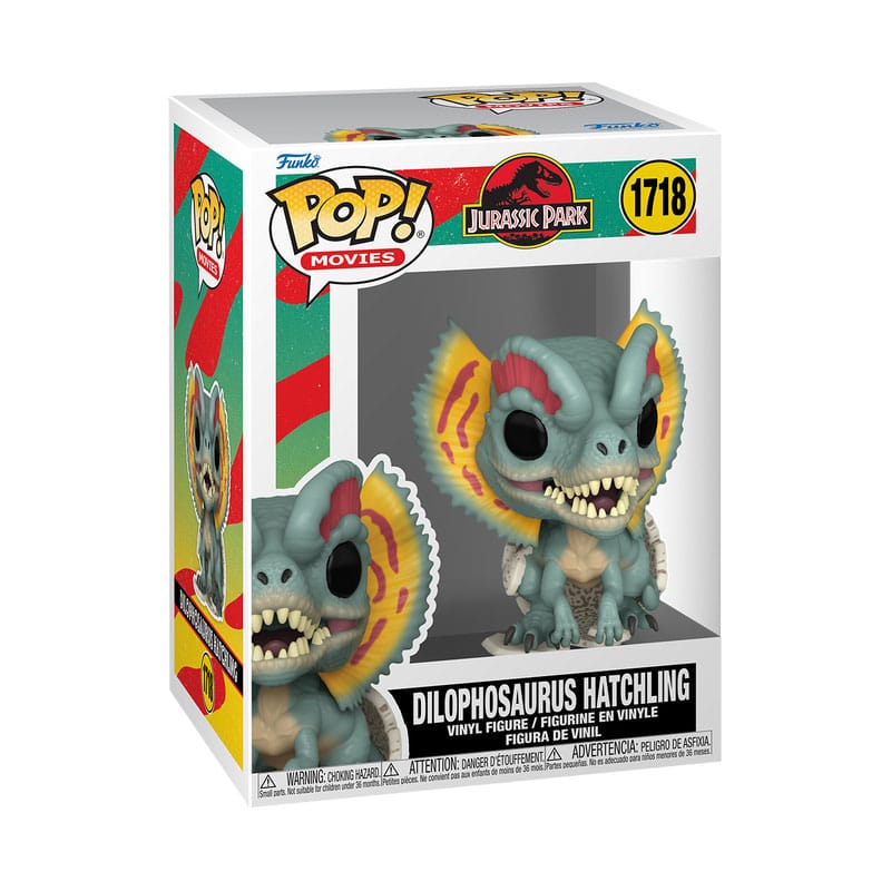 1718 Dilophosaurus Hatchling - Jurassic Park Funko POP PRESALE