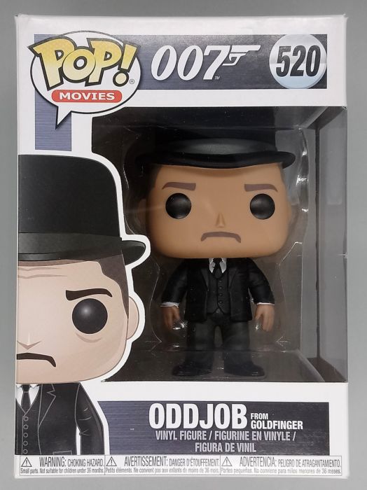 520 Oddjob (from Goldfinger) - James Bond Funko POP