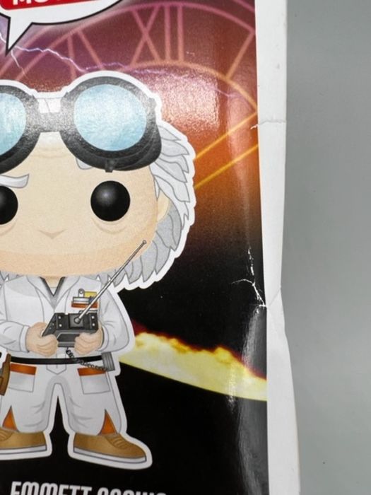 50 Dr. Emmett Brown - Back To The Future - Box Damaged Funko POP