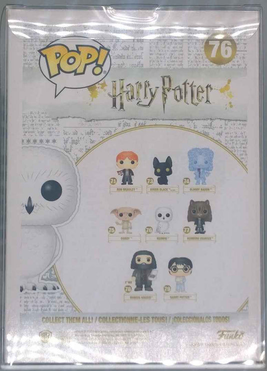 76 Hedwig - Flocked - Harry Potter Funko POP