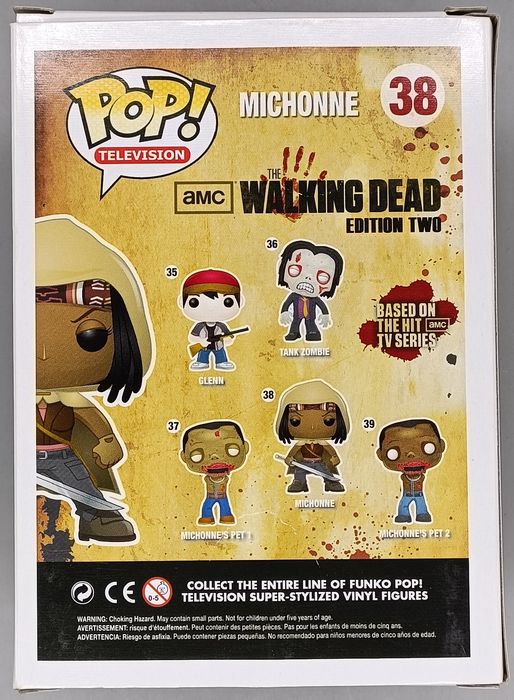 38 Michonne - The Walking Dead Funko POP - Box Damaged