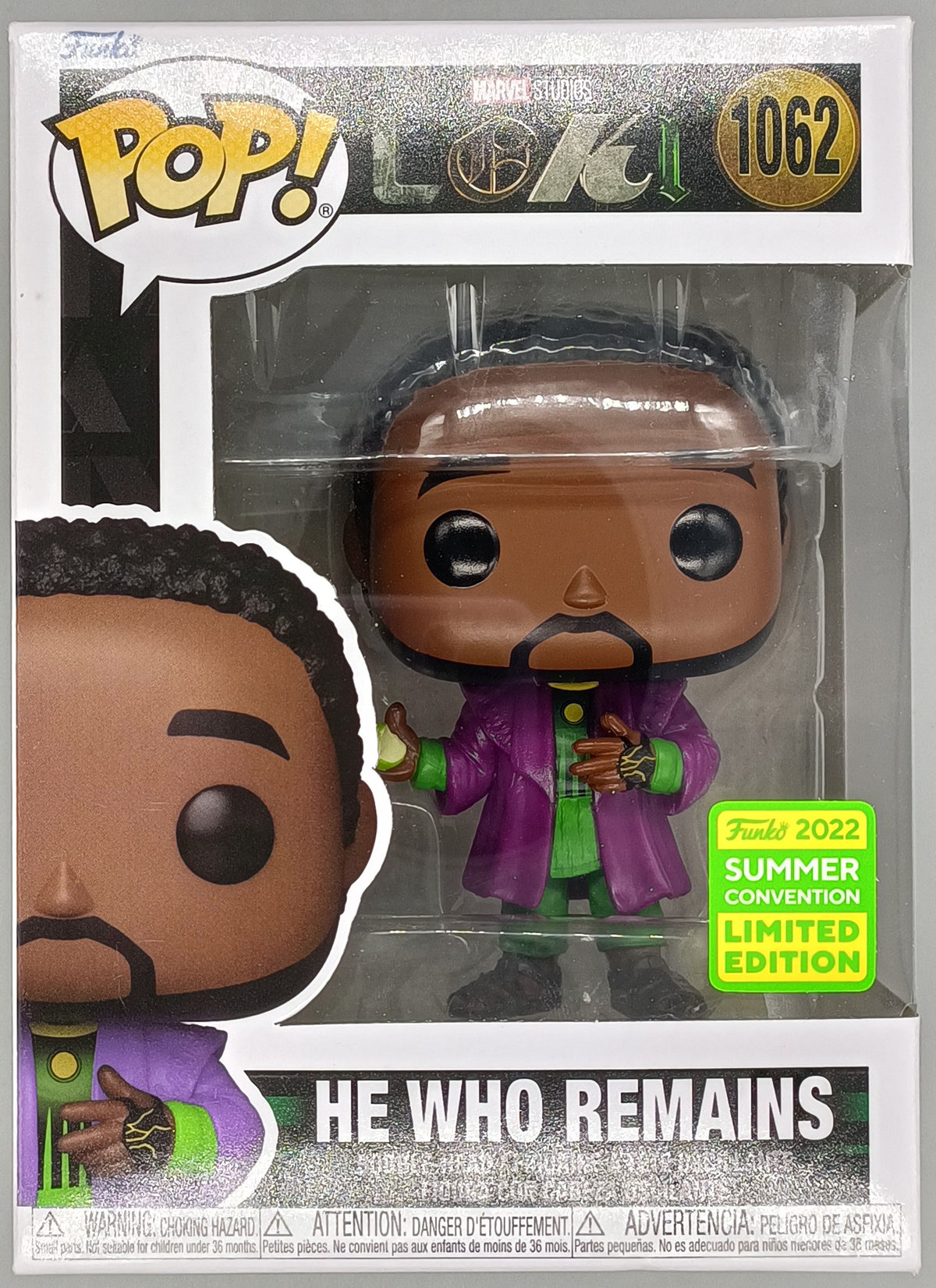 1062 He Who Remains - Marvel Loki - 2022 Con Funko POP Funko