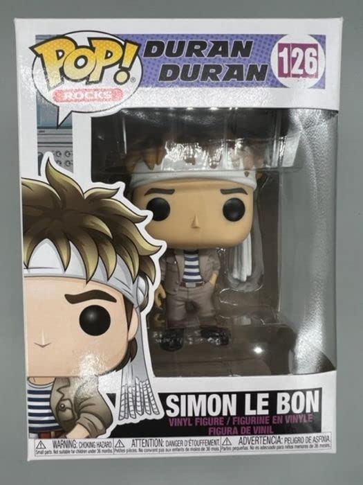 126 Simon Le Bon - Duran Duran - Funko POP - Box Damaged