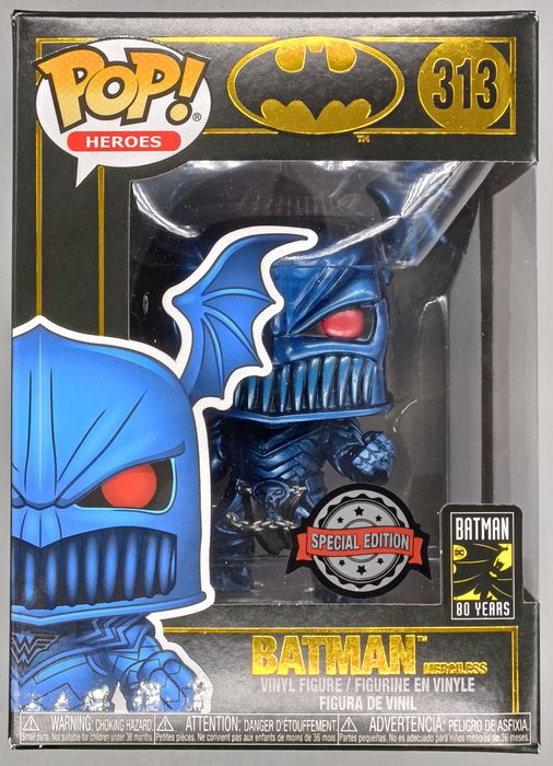 313 Batman (Merciless) - Metallic - DC Funko POP Funko