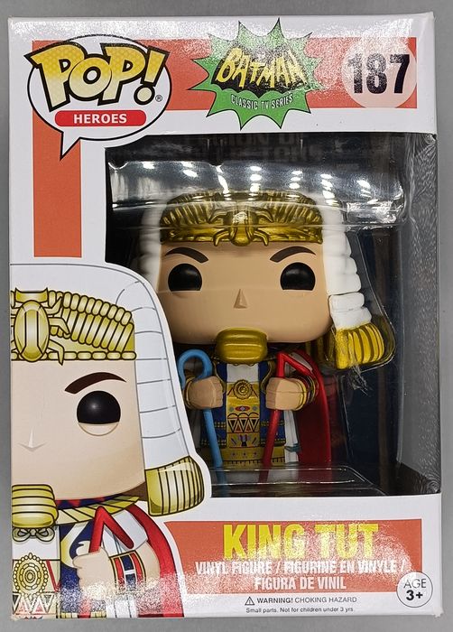 187 King Tut - DC Batman Animated Series - Box Damaged Funko POP Funko