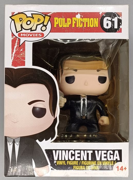 61 Vincent Vega - Pulp Fiction - Box Damaged Funko POP Funko