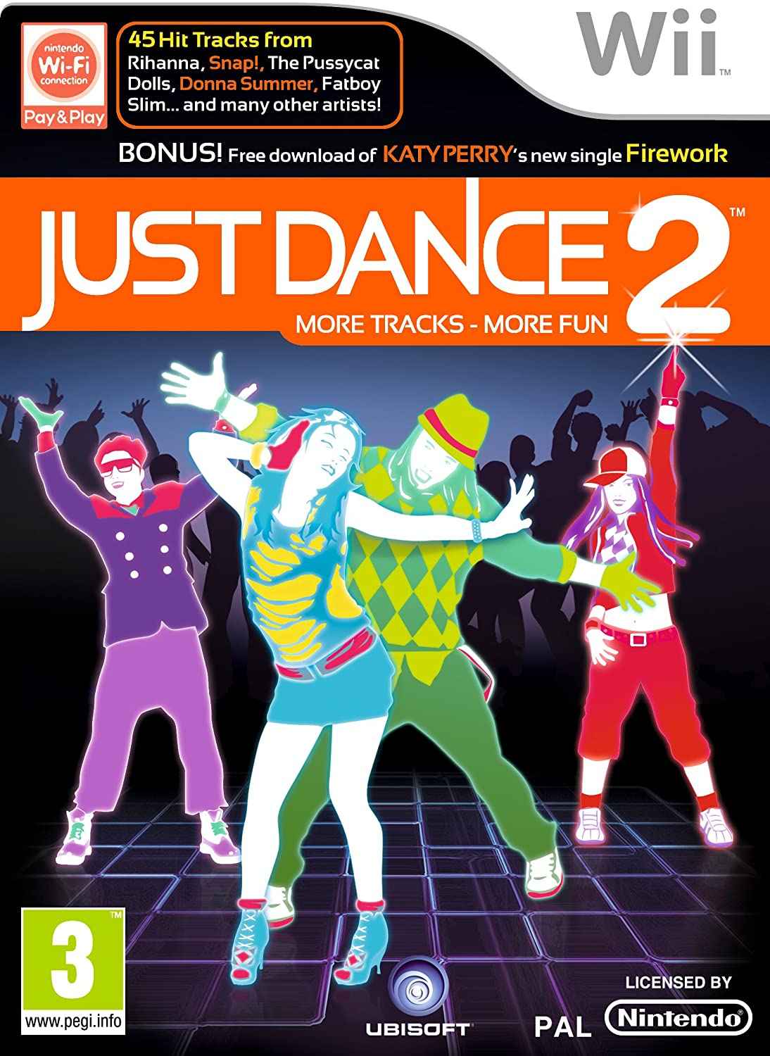 Just Dance 2 for the Nintendo Wii/Wii-U Nintendo