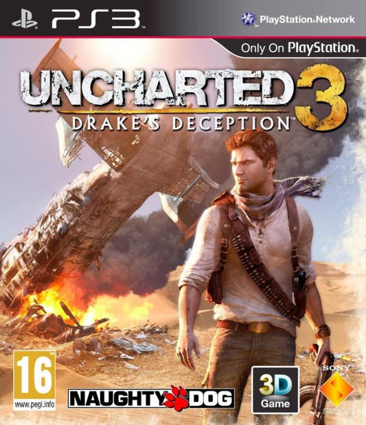 Uncharted 3: Drakes Deception for Sony Playstation 3 (PS3) PlayStation