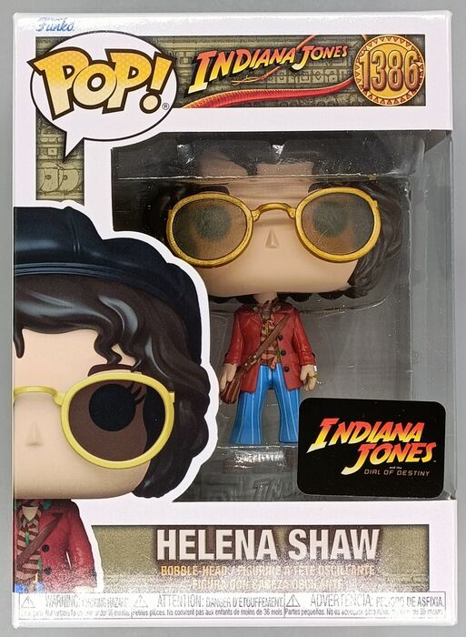 1386 Helena Shaw - Indiana Jones 5 - Brand New Funko POP in Protector Funko