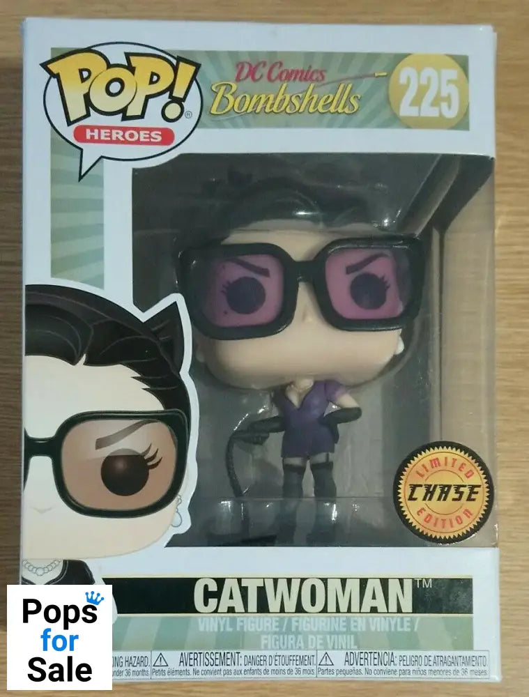 225 Catwoman (Purple) - Chase Edition - DC Bombshells Funko POP