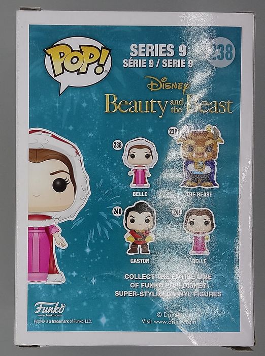 238 Belle (Winter) - Disney Beauty and The Be - Box Damaged Funko POP