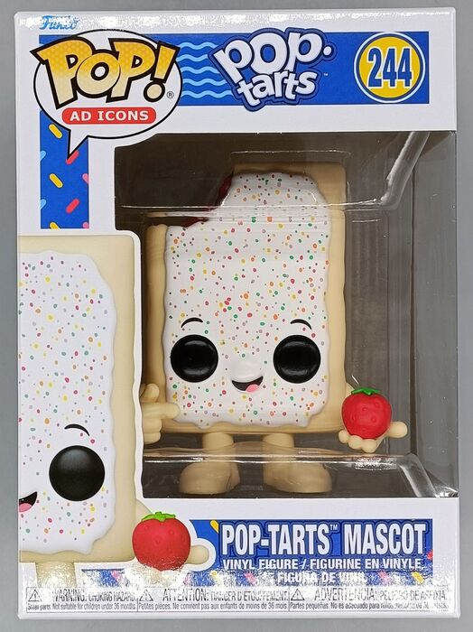 244 Pop-Tarts Mascot - Kellogg's Ad Icons Funko POP - Brand New