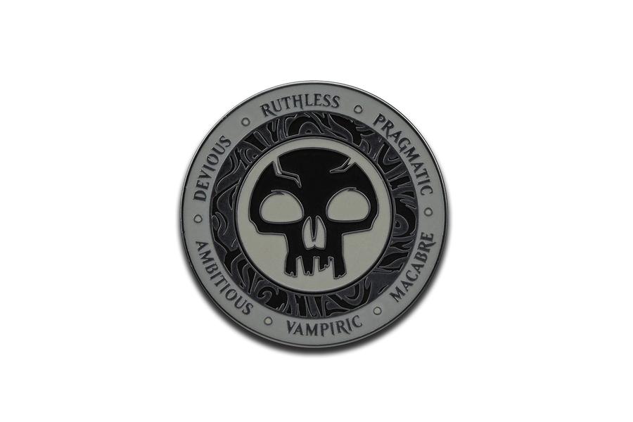 Pinfinity AR Pin: Black Mana Crest - Magic the Gathering PFMTG006 Pin
