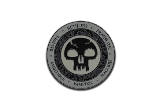 Pinfinity AR Pin: Black Mana Crest - Magic the Gathering PFMTG006 Pin