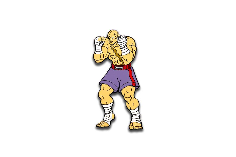 Pinfinity AR Pin: Sagat - Street Fighter PSF003 Pin