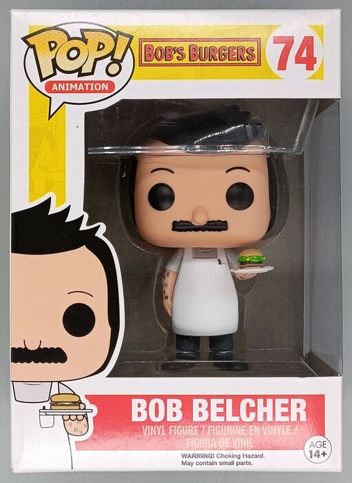 74 Bob Belcher - Bobs Burgers - Box Damaged Funko POP Funko
