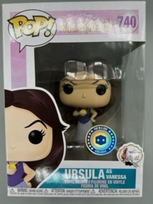 740 Ursula (as Vanessa) - Disney The Little Mermaid Box Damaged Funko POP