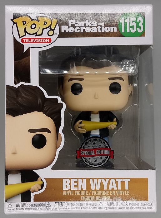 1153 Ben Wyatt - Parks and Recreation Funko POP