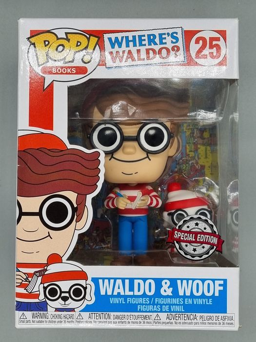 25 Waldo & Woof - Books Funko POP Funko