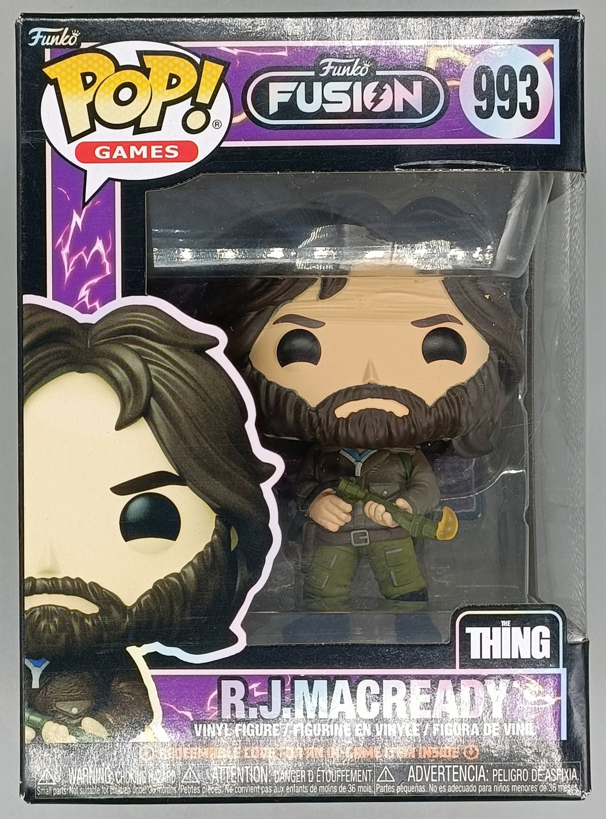993 R.J. MacReady - The Thing - Funko Fusion Box Damaged Funko POP Funko