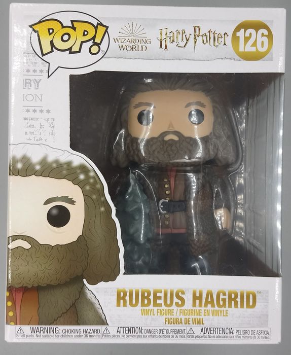 126 Rubeus Hagrid (Holiday) - 6 Inch - Harry Potter Funko POP Funko