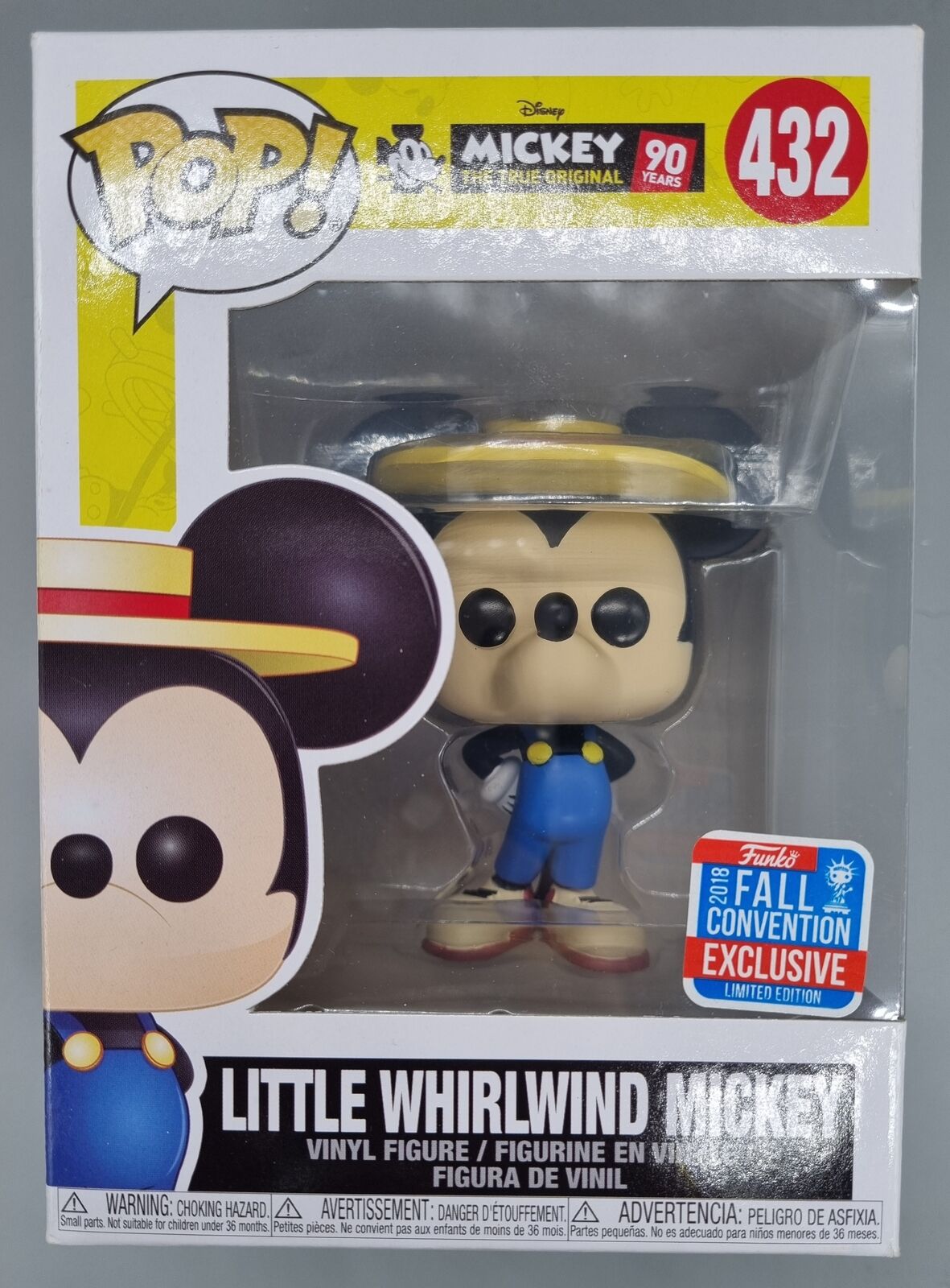432 Little Whirlwind Mickey - Disney 2018 Con Exclusive Funko POP