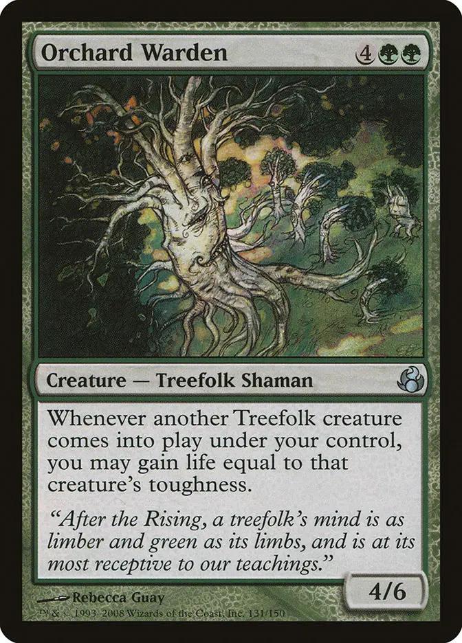 131 - Orchard Warden - Morningtide - Normal - Magic: The Gathering Card