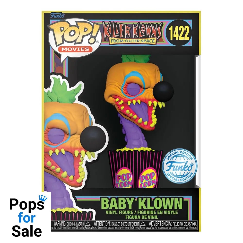 1422 Baby Klown (BlackLight) Killer Klowns from Outer Space - Horror Funko POP Funko