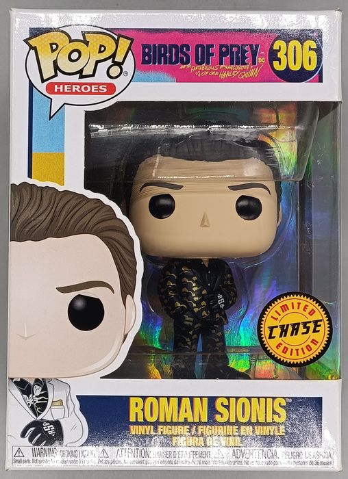 306 Roman Sionis (Black/Gold) Chase - DC Birds of - Box Damaged Funko POP Funko