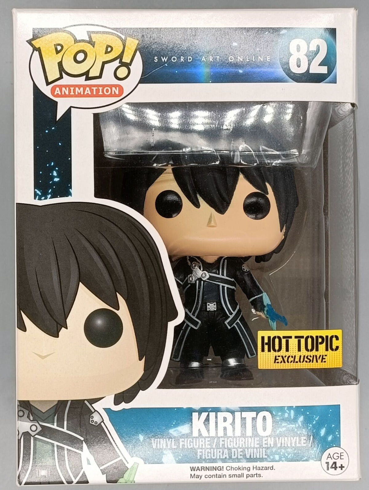 82 Kirito (Blue Swords) - Sword Art Online Funko POP - Box Damaged Funko