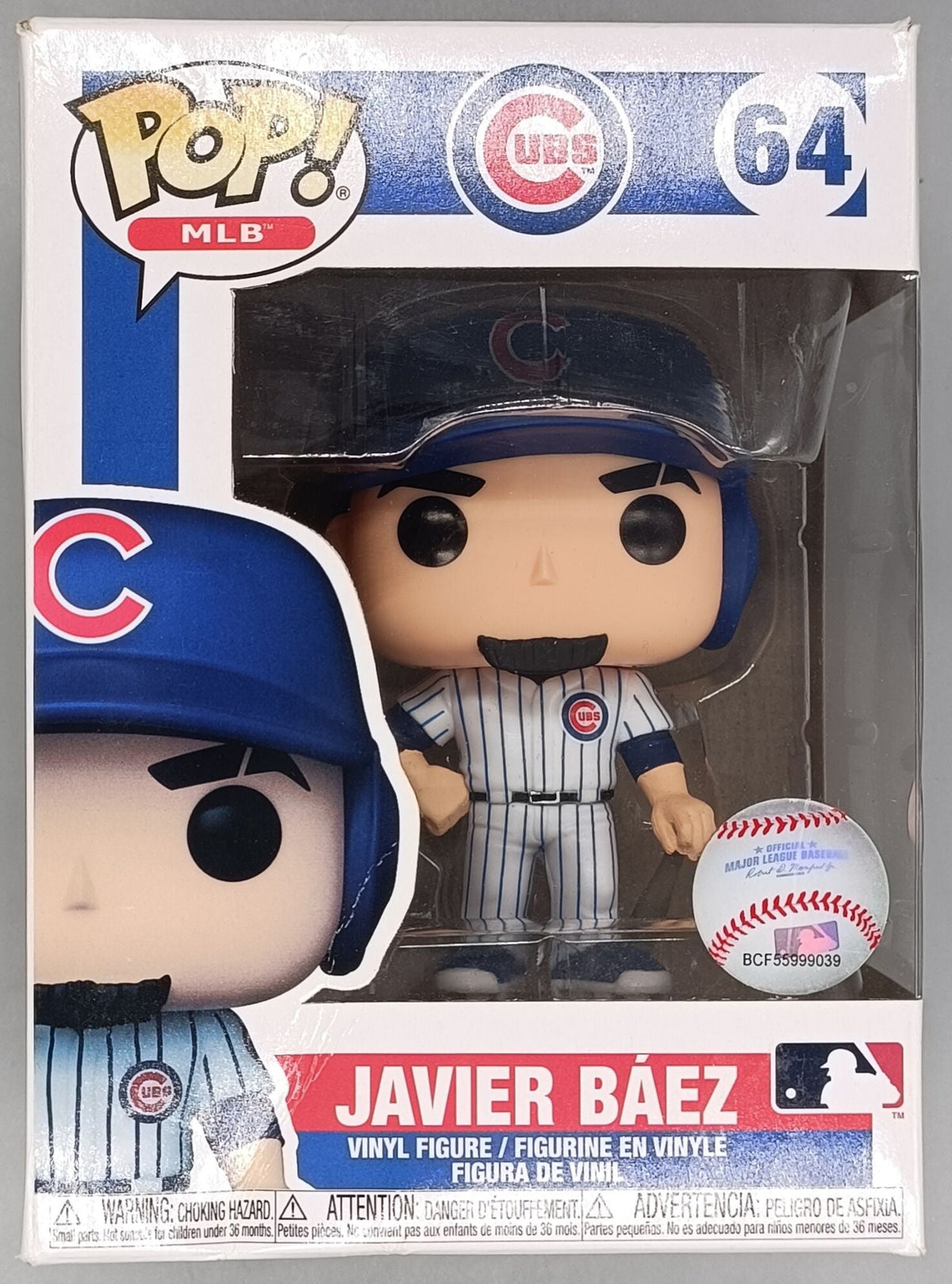 64 Javier Báez - Cubs (Home) - MLB Baseball - Funko POP - Box Damaged Funko
