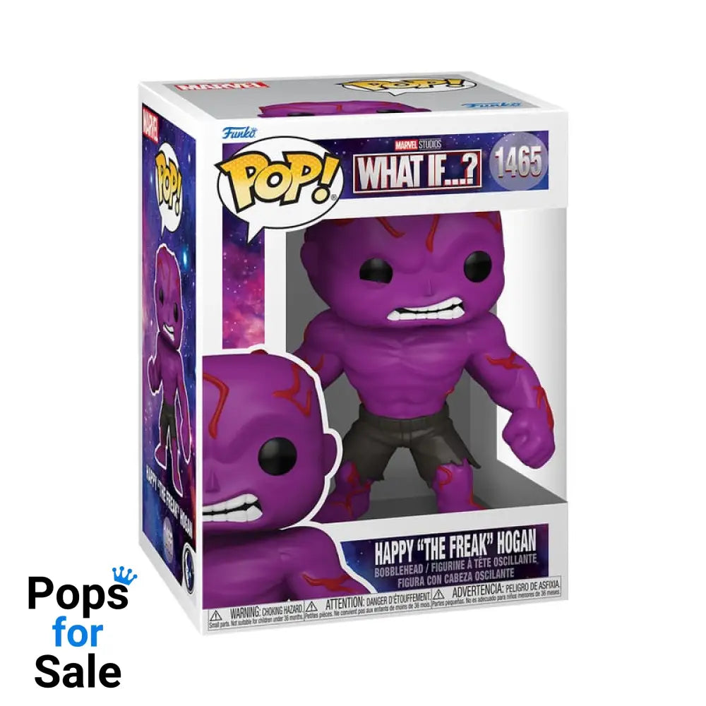 1465 Happy "The Freak" Hogan - Marvel What If...? Funko POP - Brand New Funko
