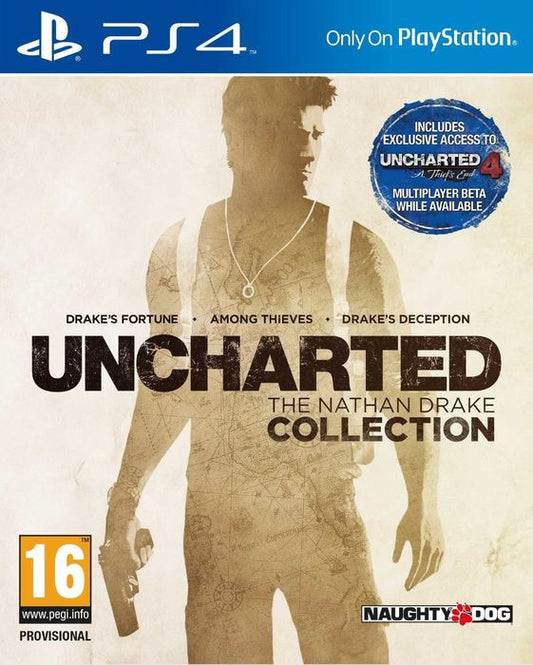 Uncharted: The Nathan Drake Collection for Playstation 4 (PS4) Naughty Dog
