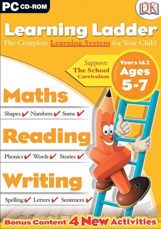 DK Learning Ladder Years 1&2 - Maths English Science