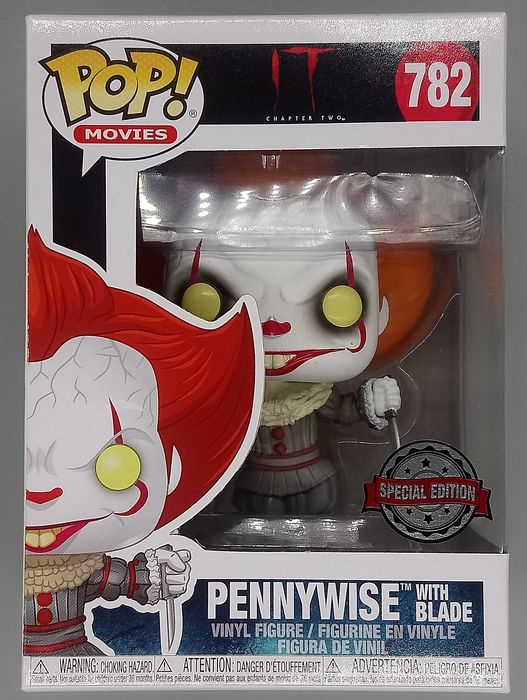 782 Pennywise (with Blade) - Horror - IT:2 - Funko POP - Box Damaged Funko