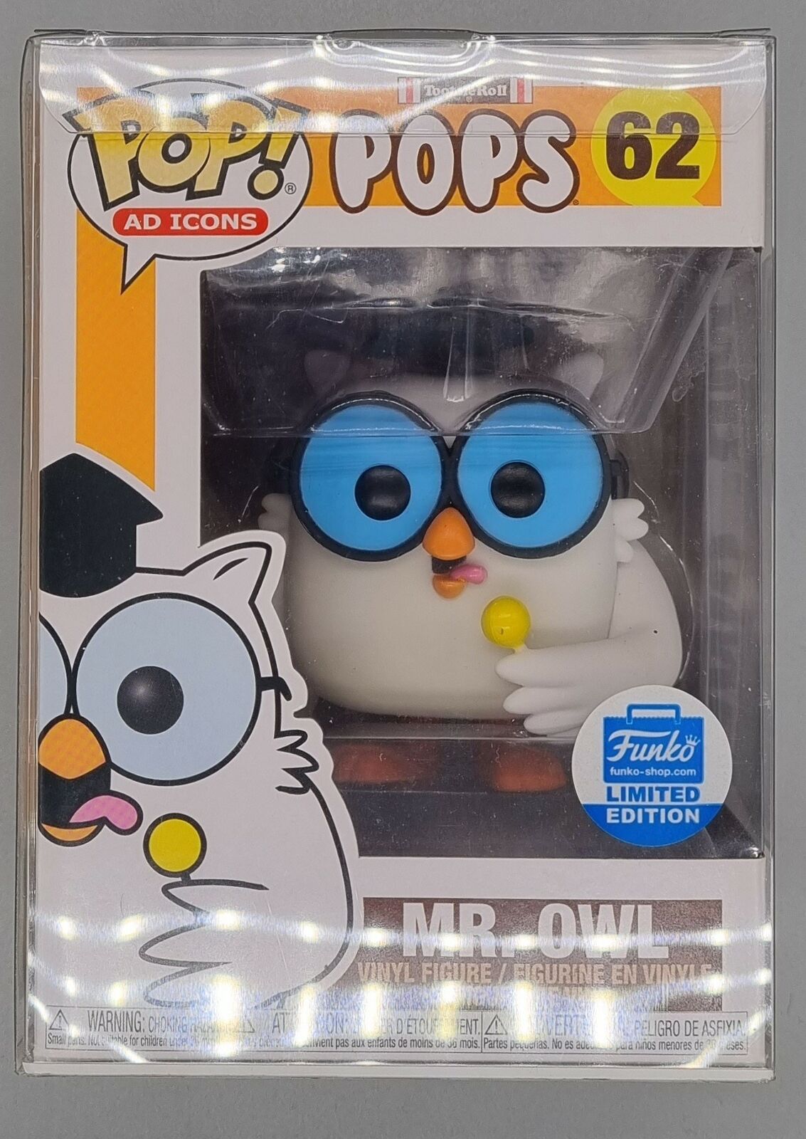 62 Mr. Owl - Ad Icons - Tootsie Roll Funko POP Funko