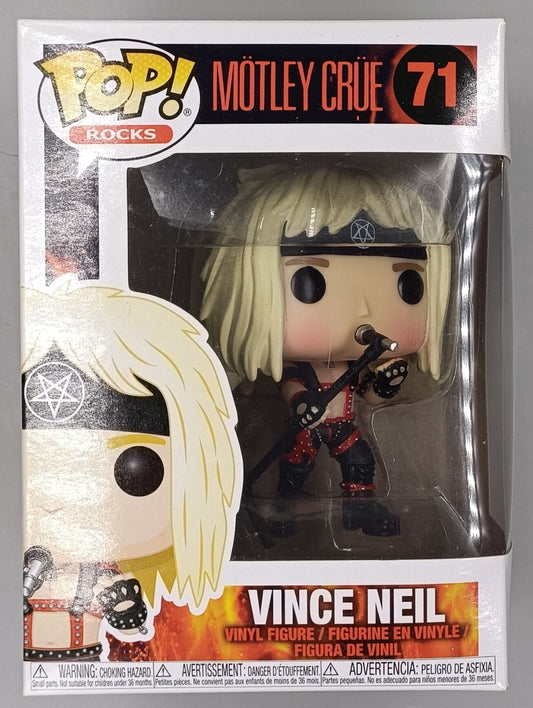 71 Vince Neil - Motley Crue - Rocks Funko POP - FanofThings.co.uk