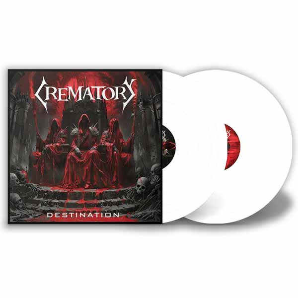 Crematory - Destination (2Lp Soulless White Blossom Vinyl) - Gothic Metal/Rock - DLP