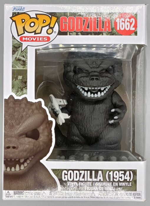 1662 Godzilla 1954 - Godzilla 70th Anniversary - Box Damaged Funko POP Funko