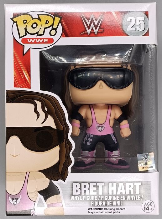 25 Bret Hart - WWE Funko POP Funko