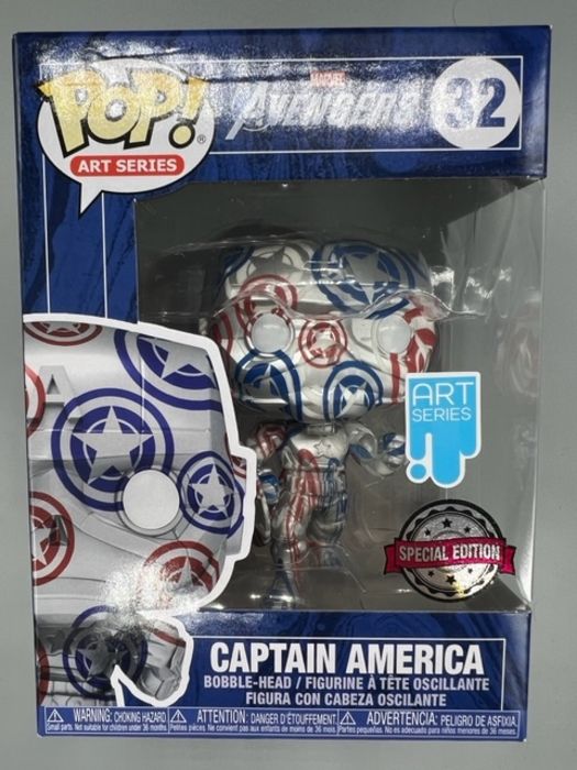 32 Captain America (Avengers Game) - Art Series Funko POP Funko