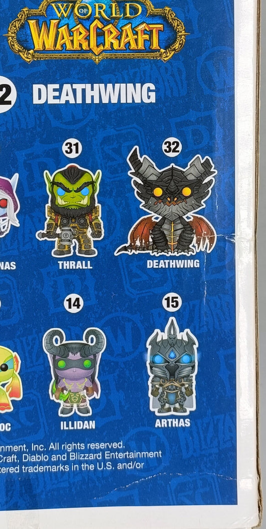 32 Deathwing - 6 Inch - World of Warcraft - Box Damaged Funko POP Funko
