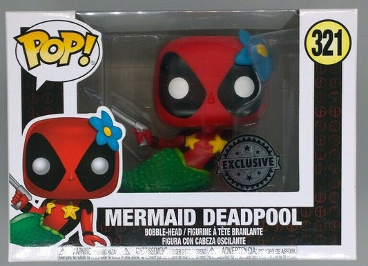 321 Mermaid Deadpool - Marvel - Exclusive Funko POP