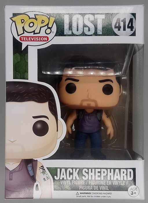 414 Jack Shephard - Lost - Box Damaged Funko POP Funko