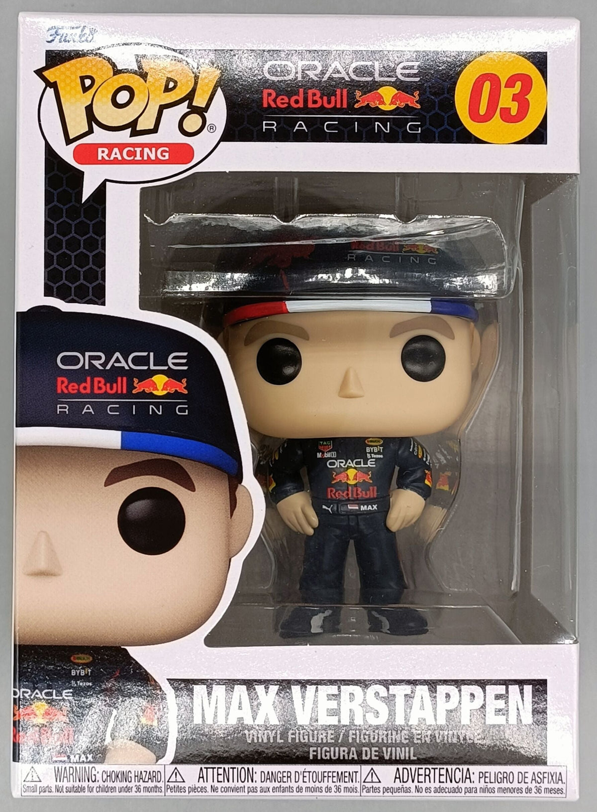 03 Max Verstappen - Oracle Red Bull Racing Funko POP - Brand New Funko