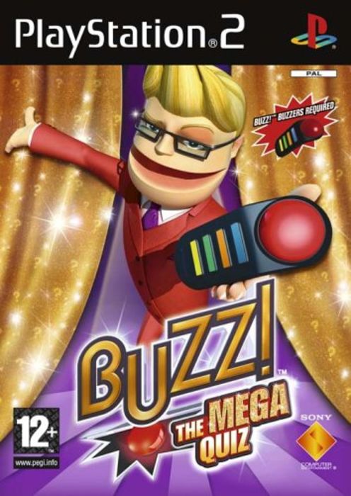 Buzz! The Mega Quiz Solus for Sony PlayStation 2 (PS2) Sony