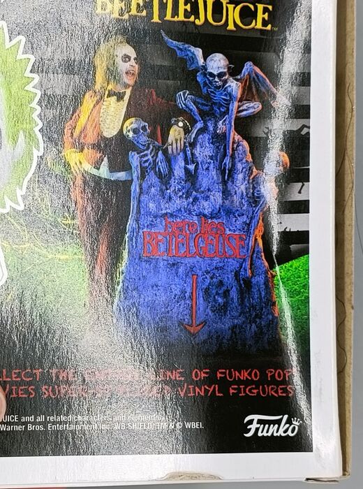 362 Beetlejuice (Adam's Clothes) - Horror - Beetlejuice Box Damaged Funko POP